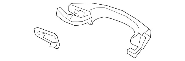 Handle, Outside 5GM-837-206-B-GRU - View 7