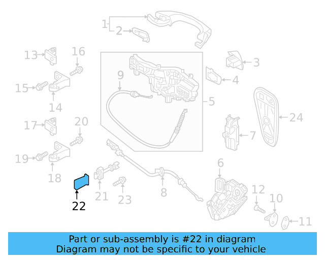 Upper Hinge Mount Bolt N-912-056-02 - View 61