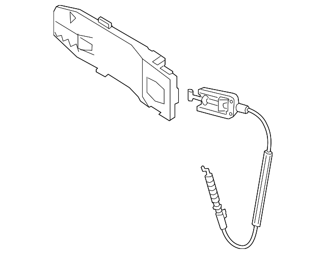 Exterior Door Handle Base 5N0-837-885-H - View 11