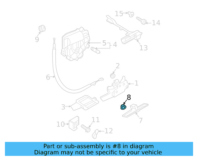 Striker Nut N-905-115-05 - View 6