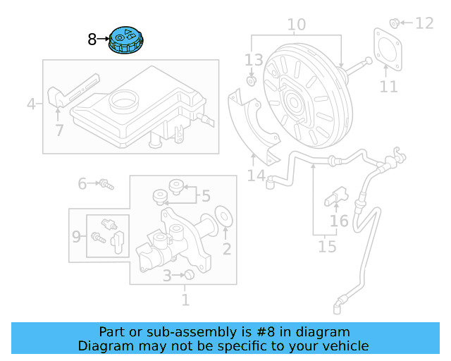 Reservoir Cap 5Q0-611-349-B - View 15