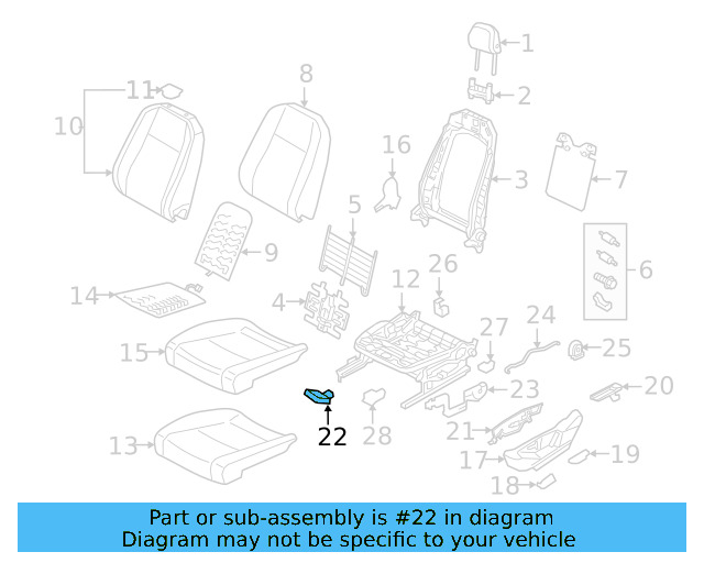 Adjust Handle 5NA-881-253-9B9 - View 10