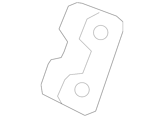 Pillar Reinforced Nut Plate 6R0-810-681 - View 7