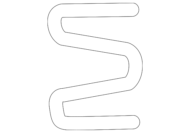 Fuel Door Spring 5GE-809-931 - View 9