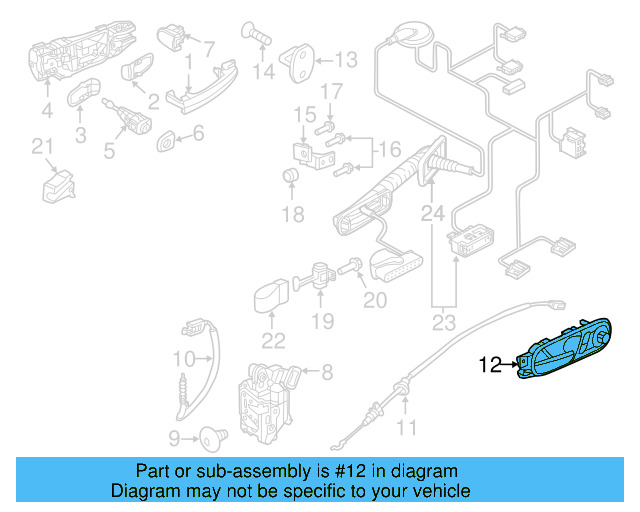 Handle, Inside 5C5-837-114-J-UBN - View 4