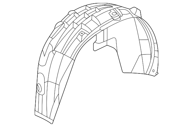 Wheelhouse Liner 3CM-810-971-A - View 3