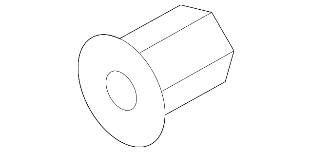 Repair Bracket Nut WHT-002-535 - View 2