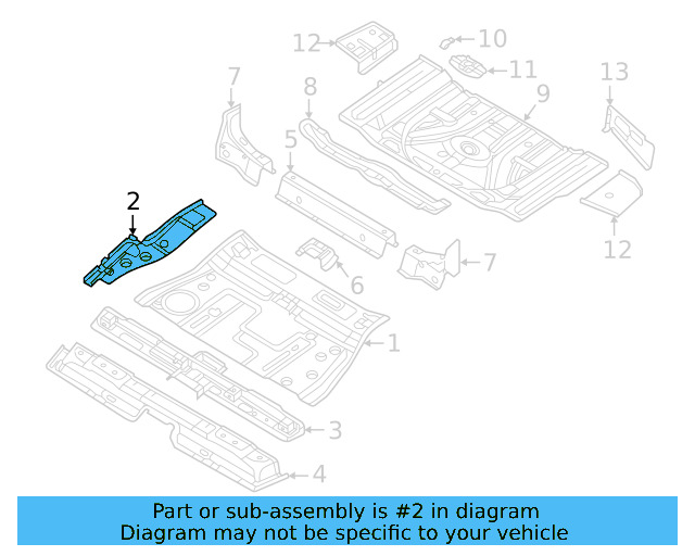 Front Extension 3QF-803-401-A - View 3
