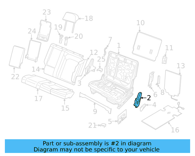 Hinge Cover 3CM-885-317-82V - View 2