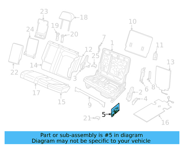 Outer Bracket 3CC-885-967 - View 3