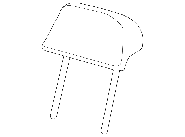 Headrest, Center 3CN-885-900-G-VJP