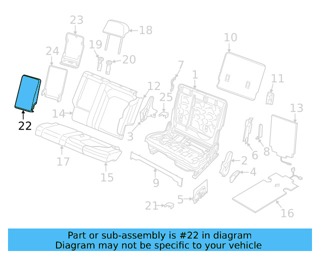 Seat Armrest 3CN-885-081-C-ICE - View 5