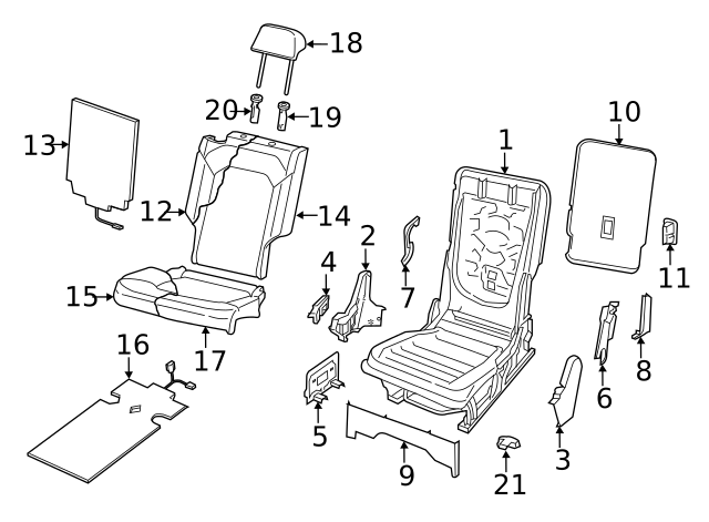 Trim Cover 3CN-885-934-82V - View 21