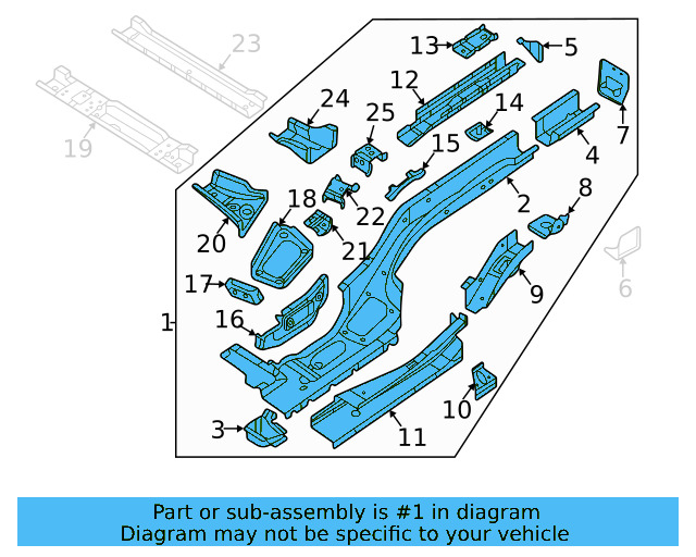 Rail Assembly 3QF-803-501-A - View 4