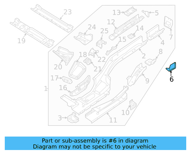 Rail End Reinforcement 3QF-813-128 - View 3