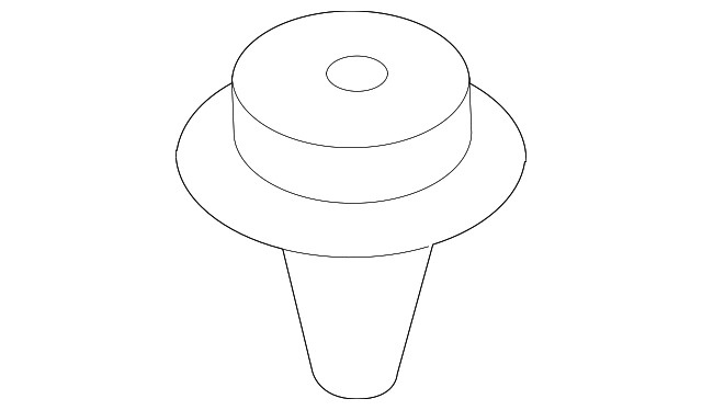 Spoiler Assembly Clip WHT-003-736 - View 3