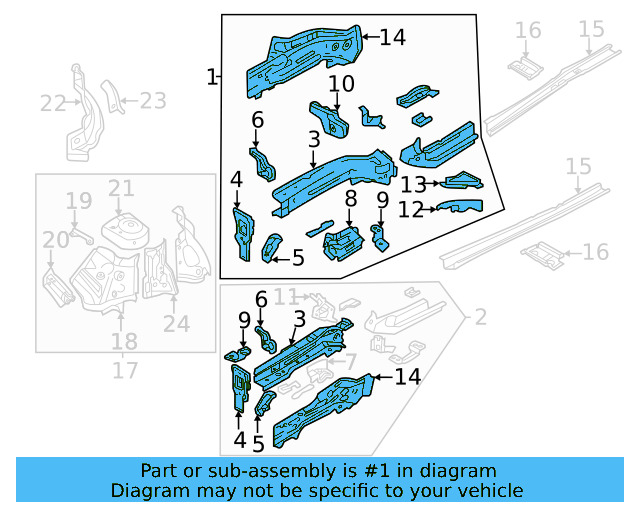 Rail Assembly 3QF-802-036-A - View 5
