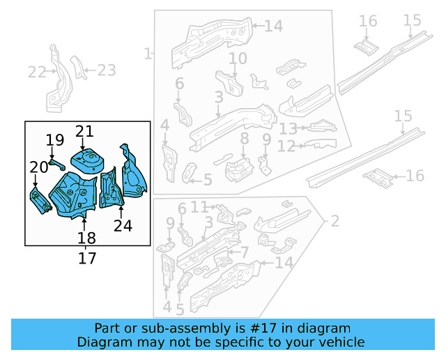 Apron Assembly 3QF-805-115-A - View 6