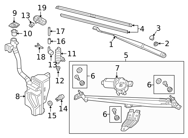 Level Sensor Seal 7M0-919-382 - View 12