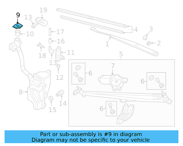 Reservoir Cap 3Q0-955-455