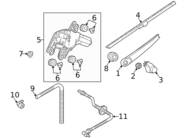 Wiper Arm Nut N-106-092-04 - View 44