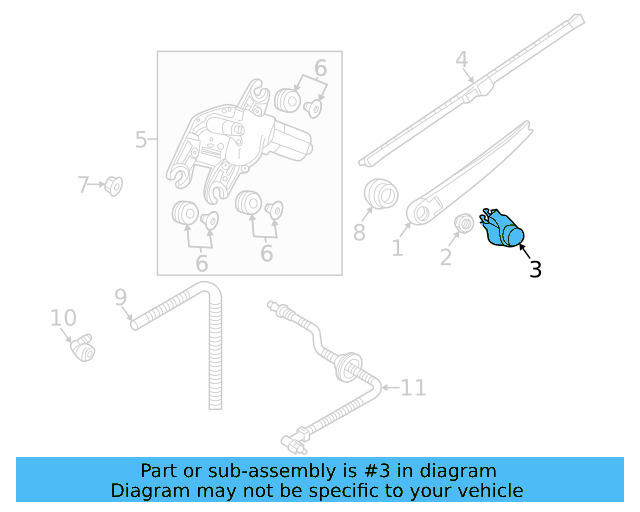 Wiper Arm Cap 5K6-955-435 - View 20