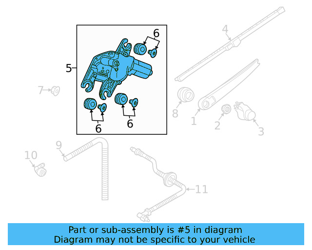Wiper Motor 3CM-955-711 - View 3