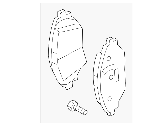 Brake Lining Front 3QF-698-151-D - View 9