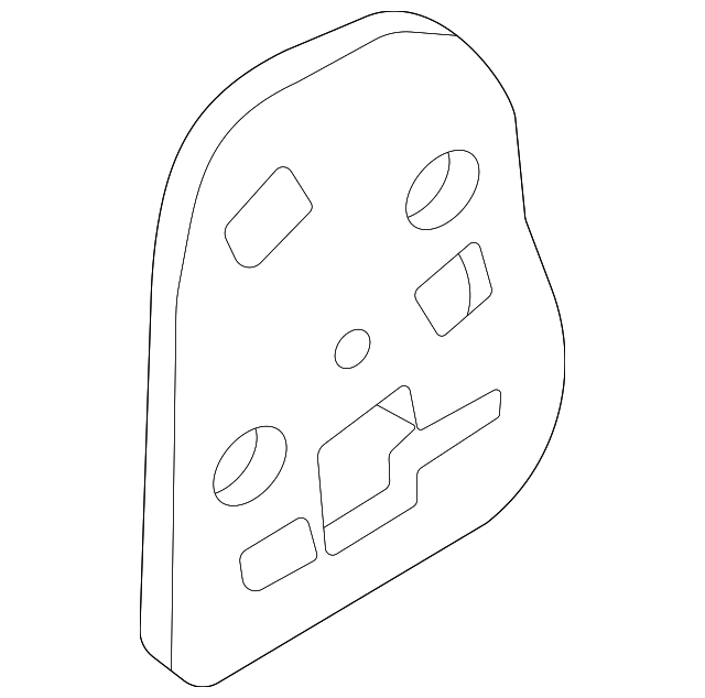 Backup Lamp Gasket 3CN-945-197-A