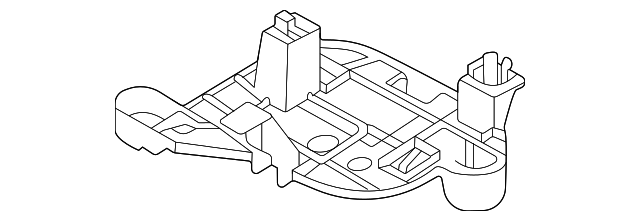 Air Bag Occupant Sensor Bracket 5NA-959-730 - View 3