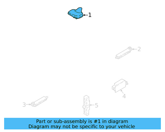 Radio Antenna Assembly 5WA-035-507-C-041 - View 7
