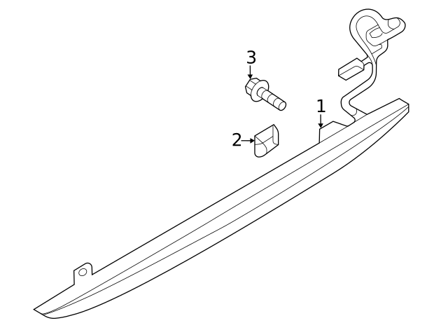 High Mount Lamp 8V0-945-097-B