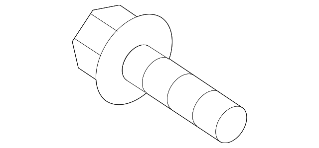 High Mount Lamp Bolt N-106-009-01