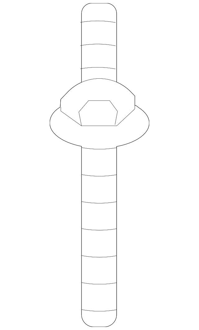 Ignition Coil Bolt N-912-292-01 - View 3