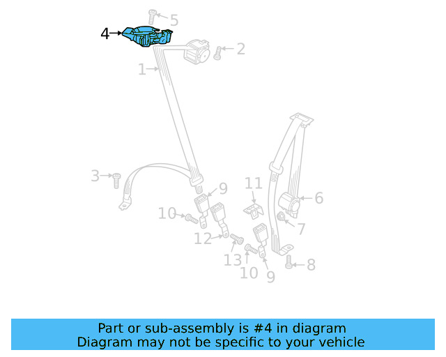 Belt Guide Bolt N-106-321-02 - View 26