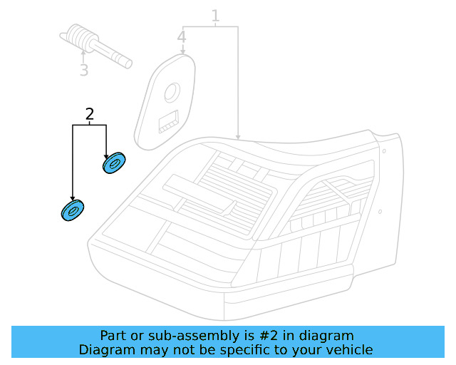 Tail Lamp Mount 3CN-945-229 - View 11
