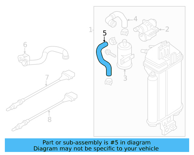 Lower Hose 3QF-201-311 - View 10