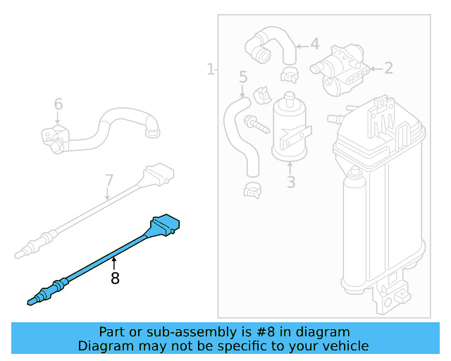 Oxygen Sensor 06K-906-262-EA - View 3