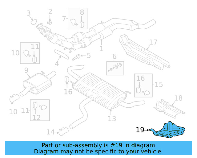 Heat Shield 3QF-825-711-A - View 5