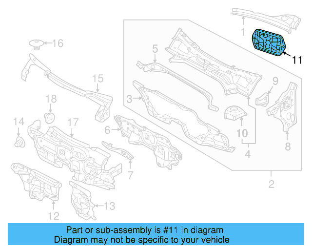 Sealing Block 5C0-819-430-A - View 19