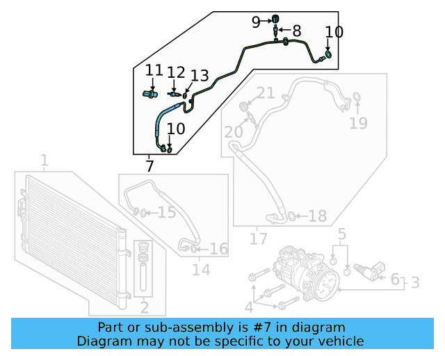 Suction Hose 3QF-816-721-B - View 5