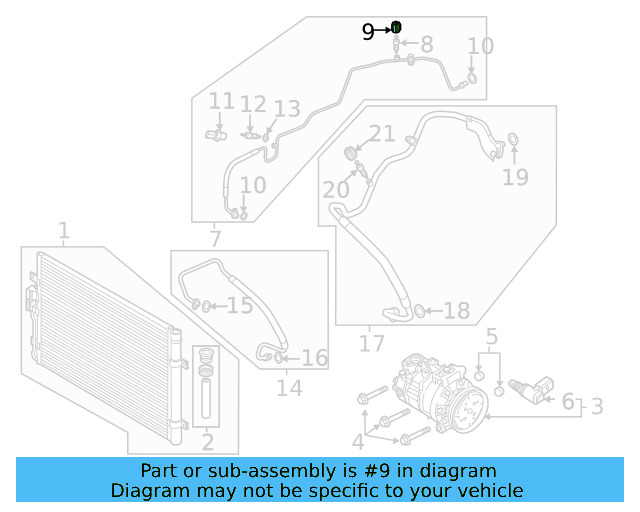 Fill Valve Cap 3C0-820-581 - View 64