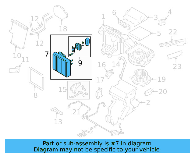Evaporator Assembly 3QF-816-103-A - View 11