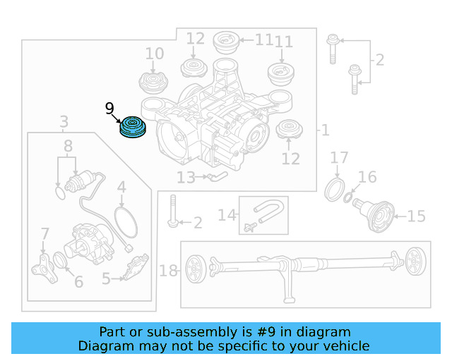Front Mount 3Q0-599-437 - View 5