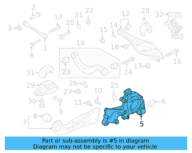 Knuckle 3QF-505-434-A - View 7