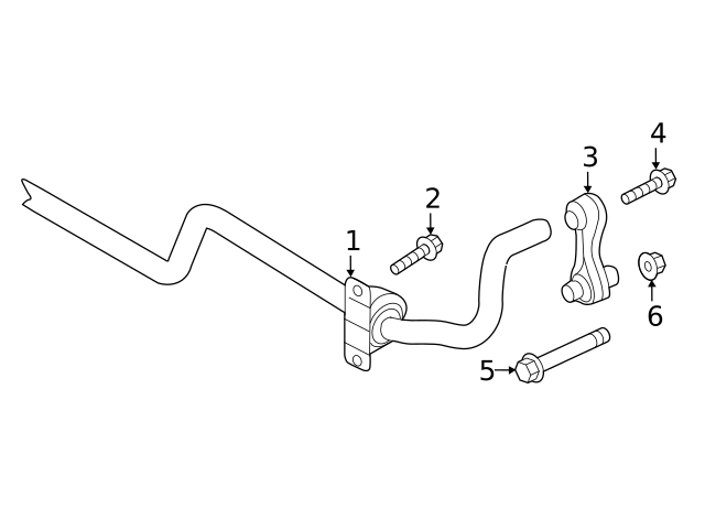 Stabilizer Bar Bolt N-107-658-01 - View 7