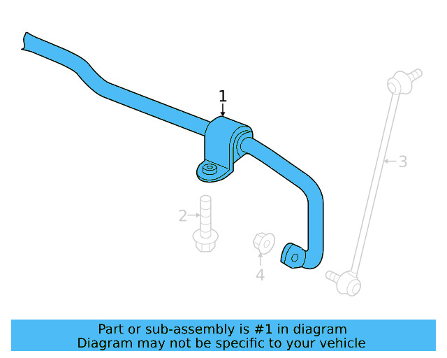 Stabilizer Bar 3QF-411-303-S