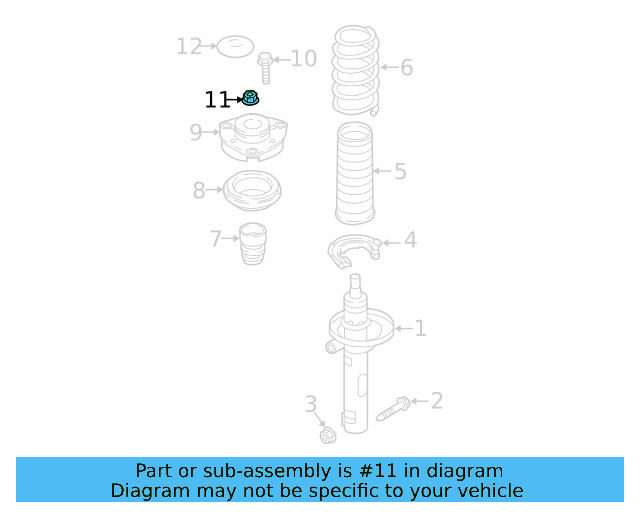 Top Nut N-910-216-01 - View 17