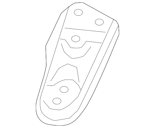 Rear Bracket 3QF-199-518-B - View 6