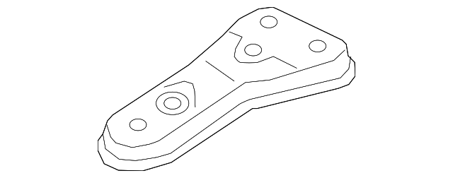 Rear Bracket 3QF-199-517-B - View 4